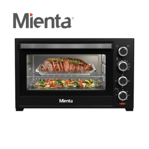 فرن ميانتا بشوايه ومروحه 60 لتر اسود ov301138a