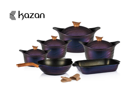 حلة جرانيت 10 ق مربع موديل كورى حلة 28 سم + طاجن +