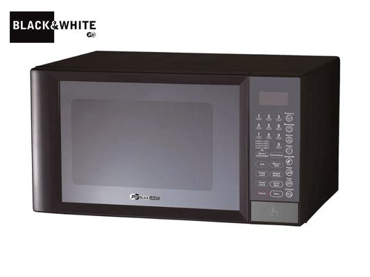 ميكرويف بلاك اند وايت سعه 43 لتر ديجيتال بالشواية MW-430 DG