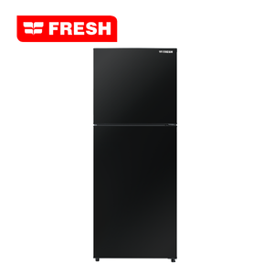 ثلاجة فريش 2 باب سعه 329 لتر - أسود مرايا 500020805/FNT-BS370 KBM (FLD)